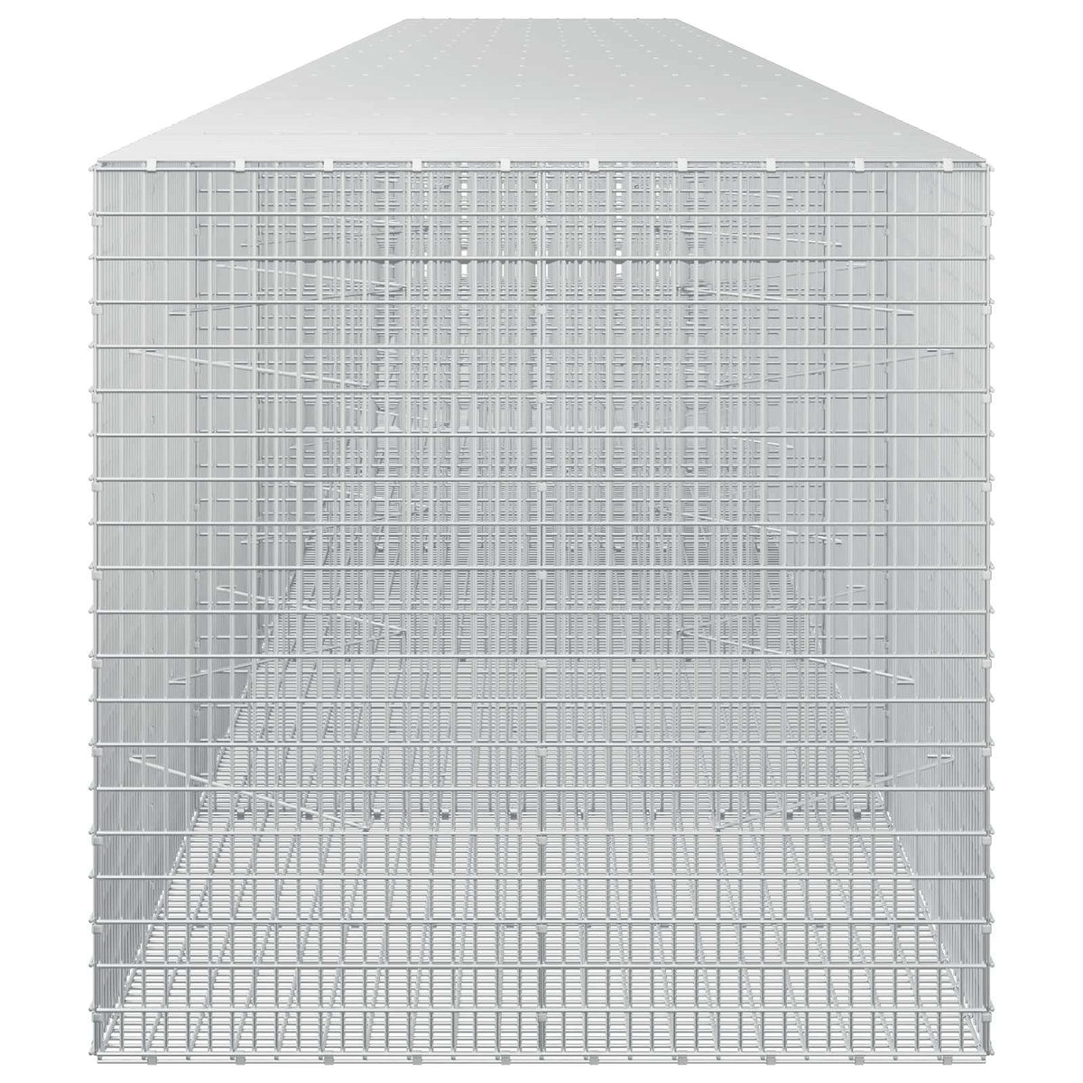 vidaXL Gabion z drutu 3,5 mm i siatką 5x2,5 cm 800x100x100 cm