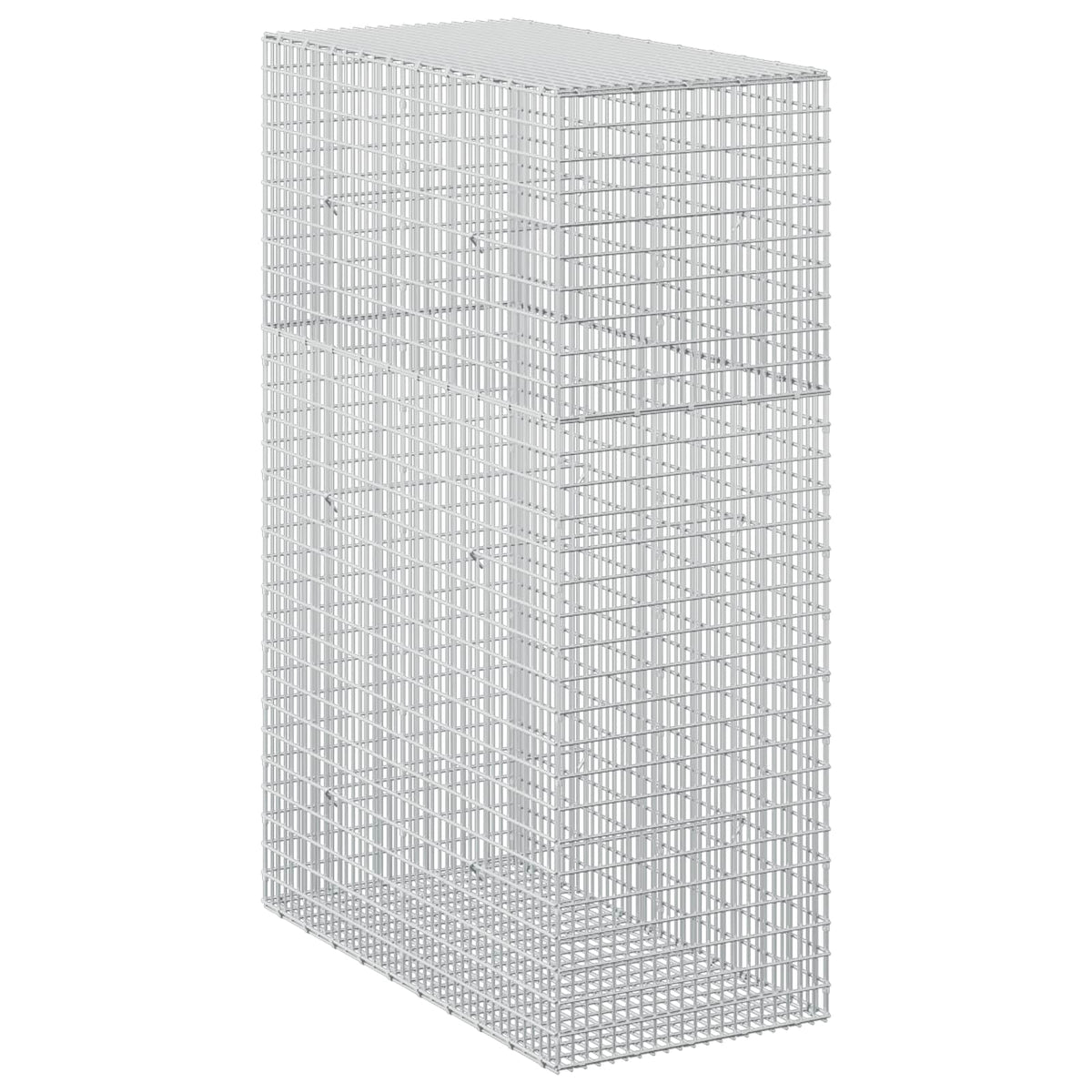 vidaXL Gabion z drutu 3,5 mm i siatką 5x2,5 cm 50x100x150 cm