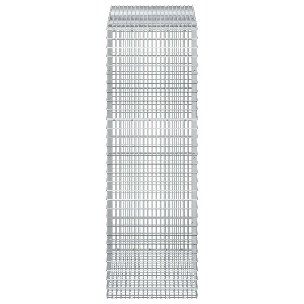 vidaXL Gabion z drutu 3,5 mm i siatką 5x2,5 cm 50x100x150 cm