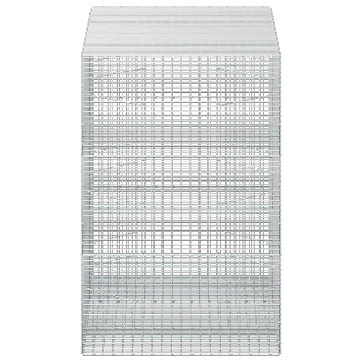 vidaXL Gabion z drutu 3,5 mm i siatką 5x2,5 cm 150x100x150 cm