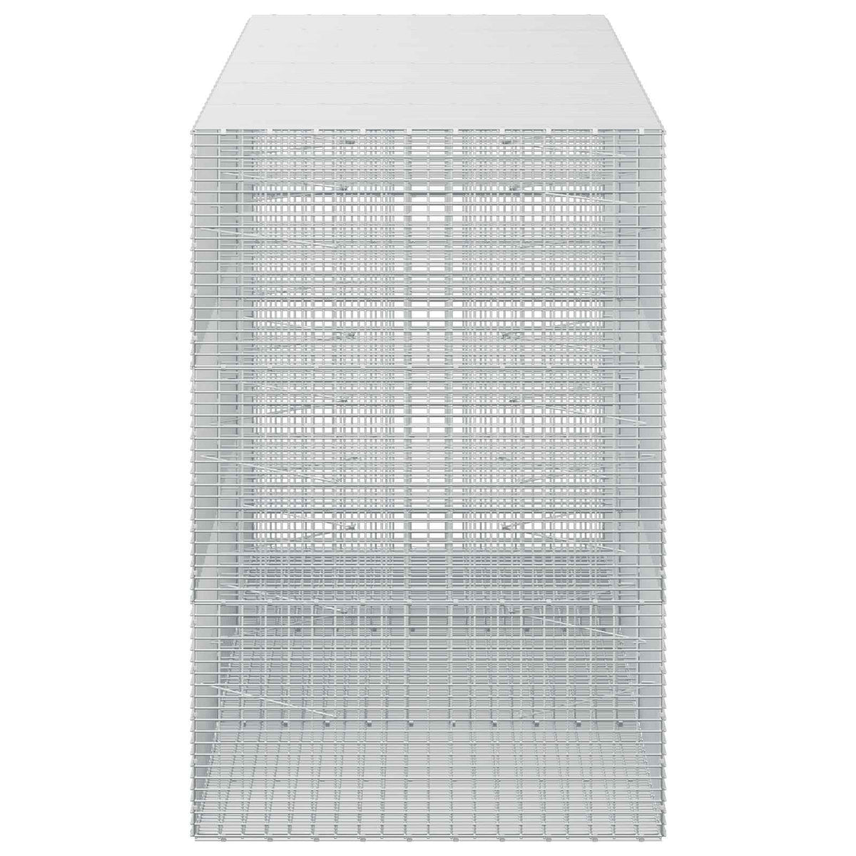 vidaXL Gabion z drutu 3,5 mm i siatką 5x2,5 cm 300x100x150 cm