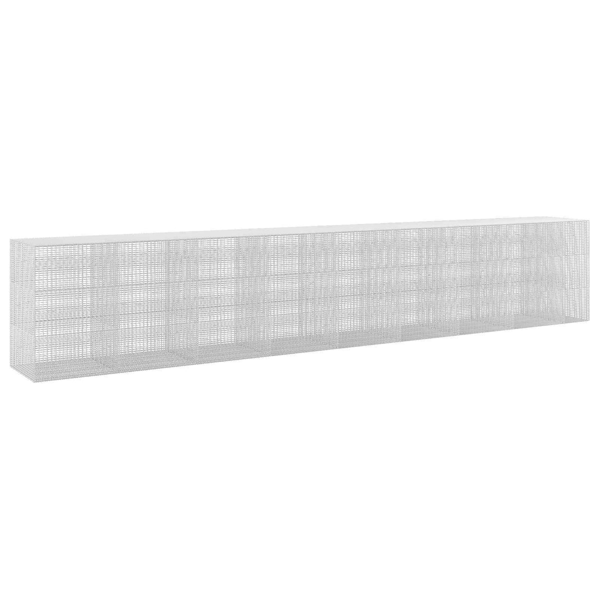 vidaXL Gabion z drutu 3,5 mm i siatką 5x2,5 cm 850x100x150 cm