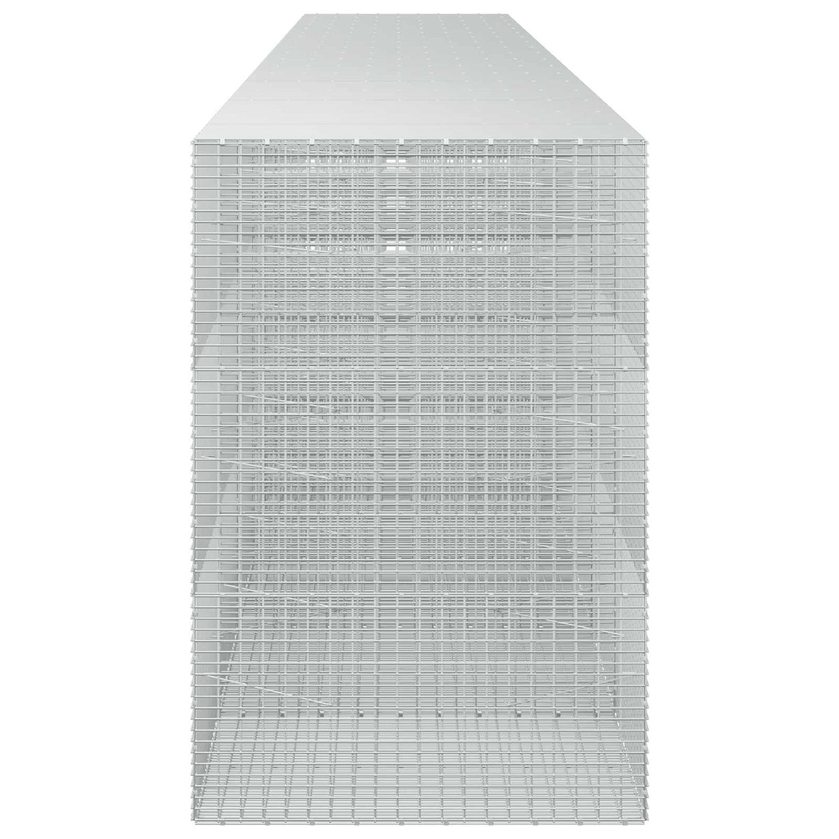 vidaXL Gabion z drutu 3,5 mm i siatką 5x2,5 cm 900x100x150 cm