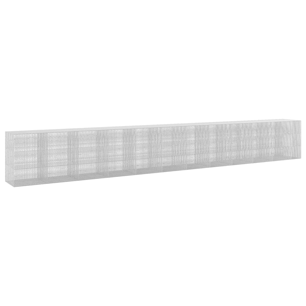 vidaXL Gabion z drutu 3,5 mm i siatką 5x2,5 cm 1150x100x150 cm