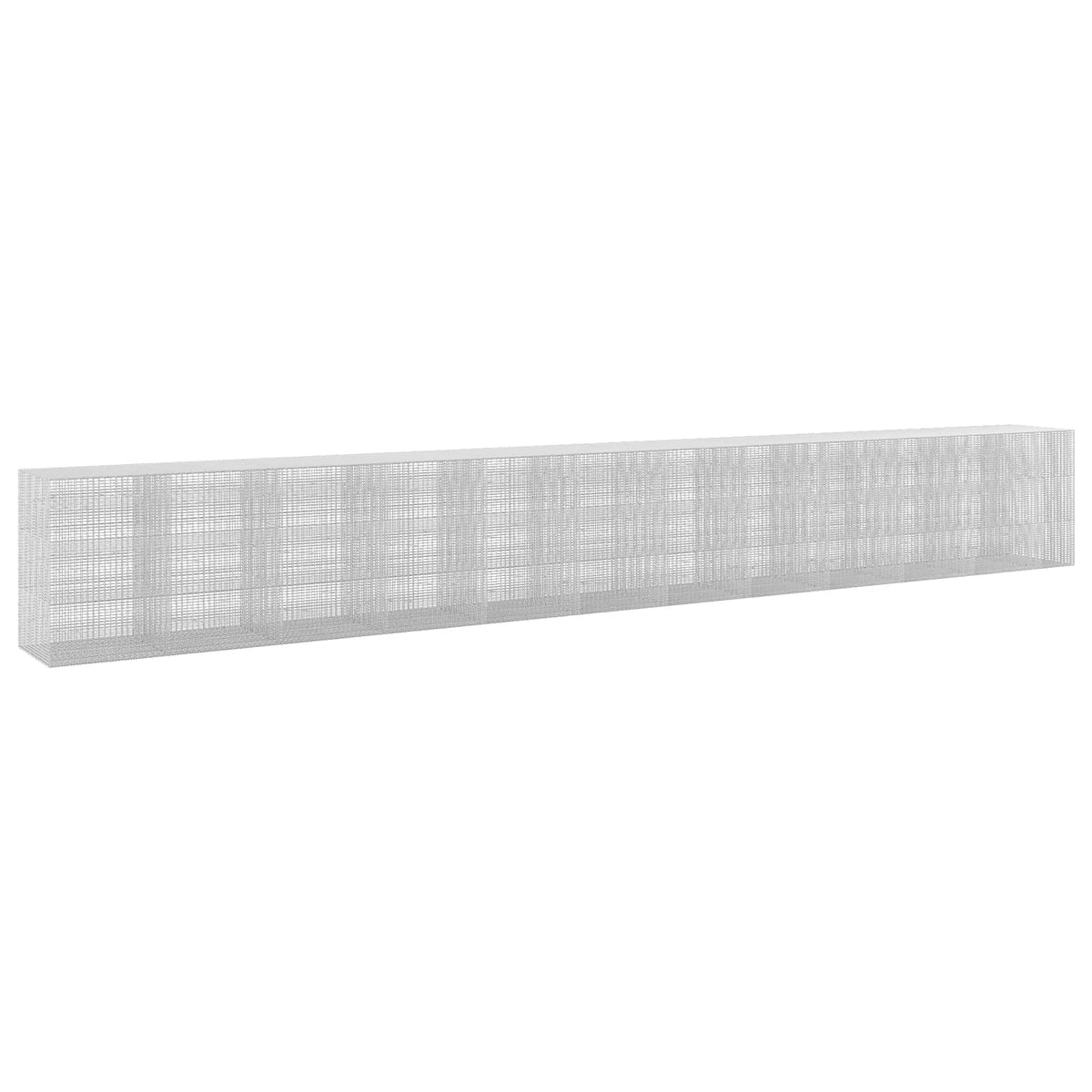 vidaXL Gabion z drutu 3,5 mm i siatką 5x2,5 cm 1150x100x150 cm
