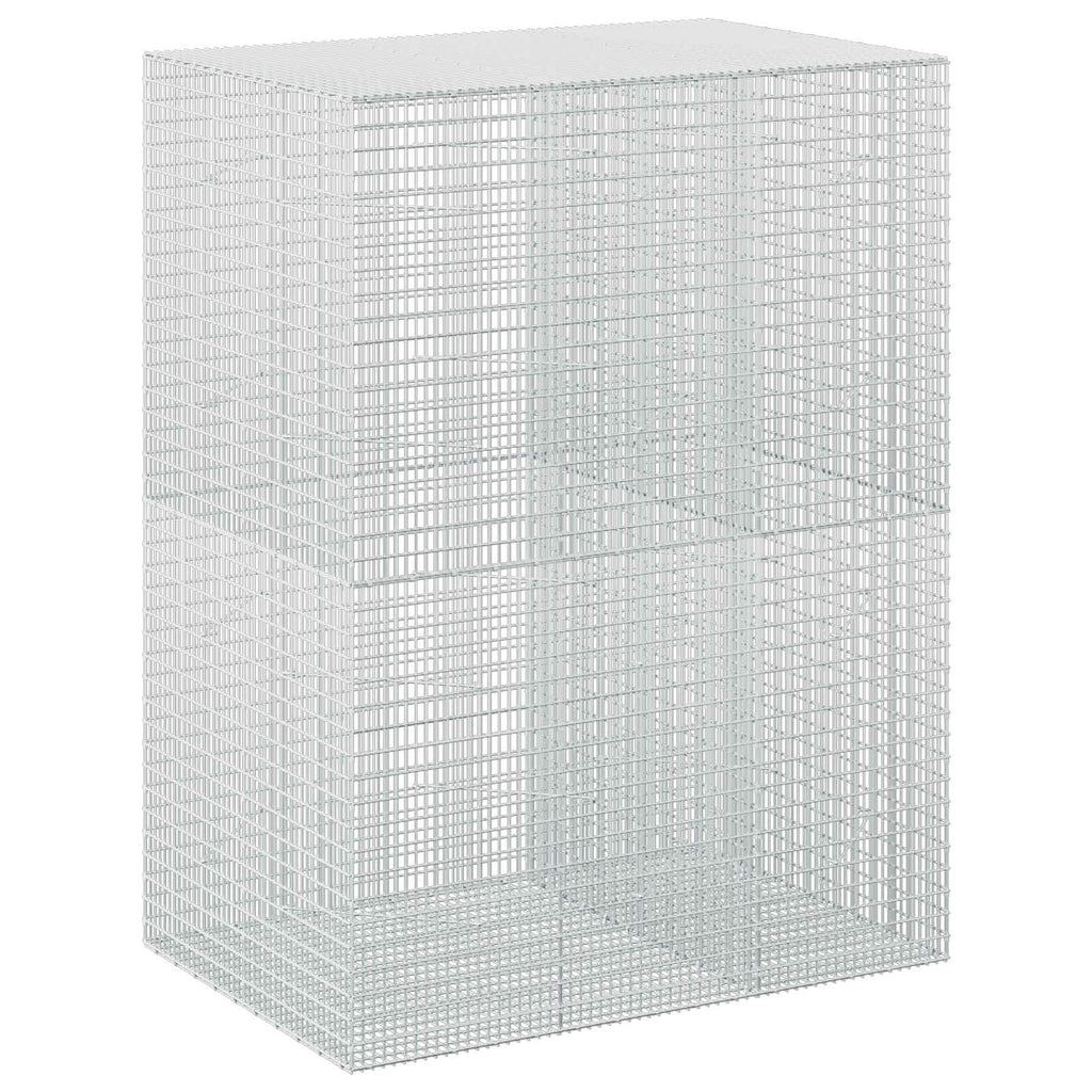 vidaXL Gabion z drutu 3,5 mm i siatką 5x2,5 cm 150x100x200 cm