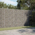 vidaXL Gabion z drutu 3,5 mm i siatką 5x2,5 cm 300x100x200 cm
