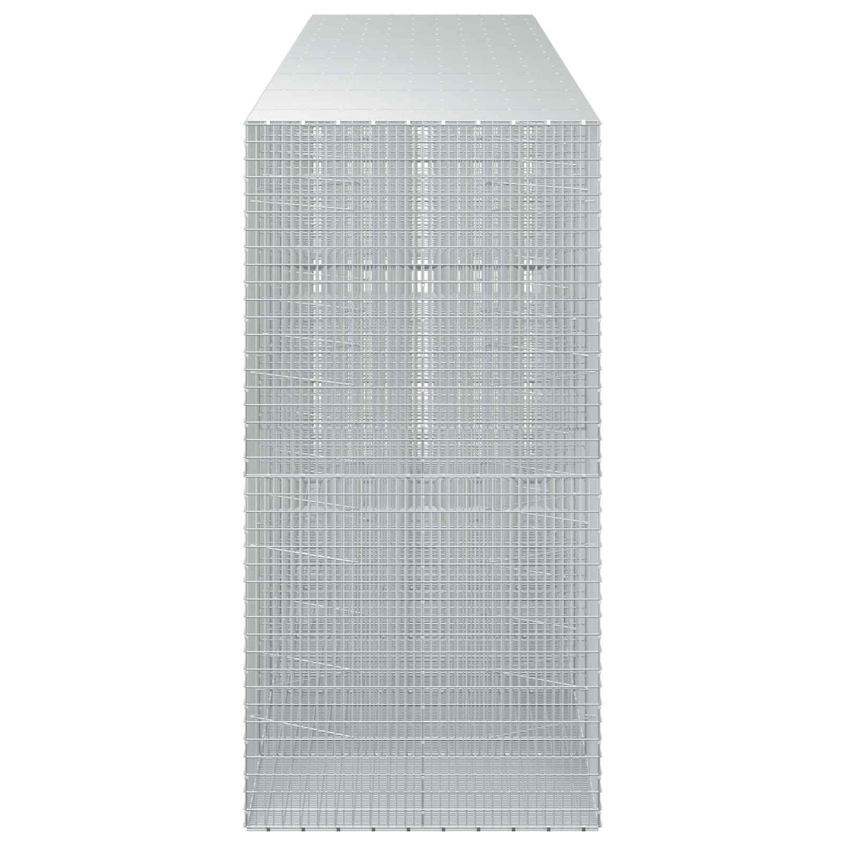 vidaXL Gabion z drutu 3,5 mm i siatką 5x2,5 cm 750x100x200 cm