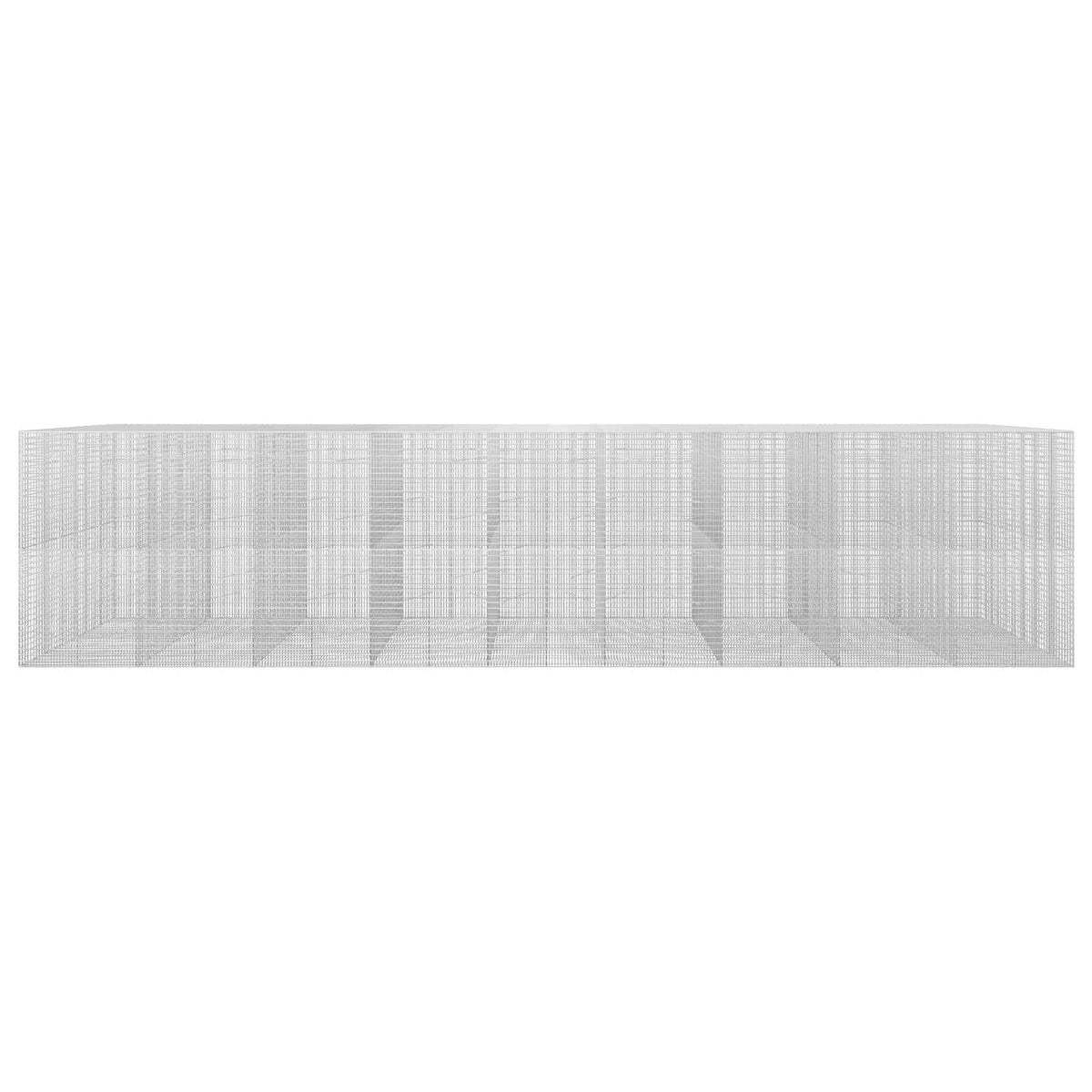 vidaXL Gabion z drutu 3,5 mm i siatką 5x2,5 cm 900x100x200 cm