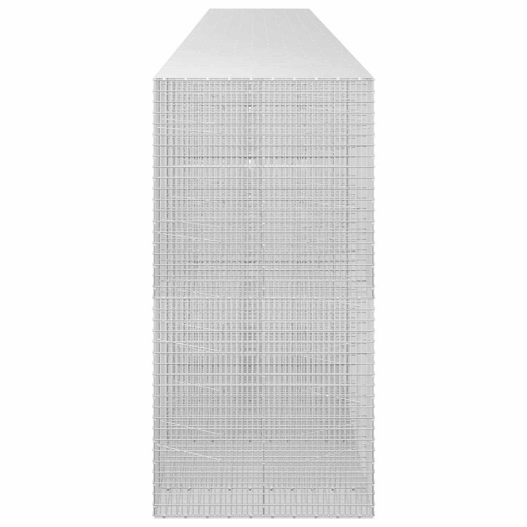 vidaXL Gabion z drutu 3,5 mm i siatką 5x2,5 cm 1150x100x200 cm
