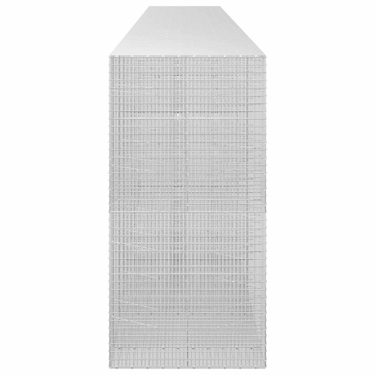 vidaXL Gabion z drutu 3,5 mm i siatką 5x2,5 cm 1150x100x200 cm