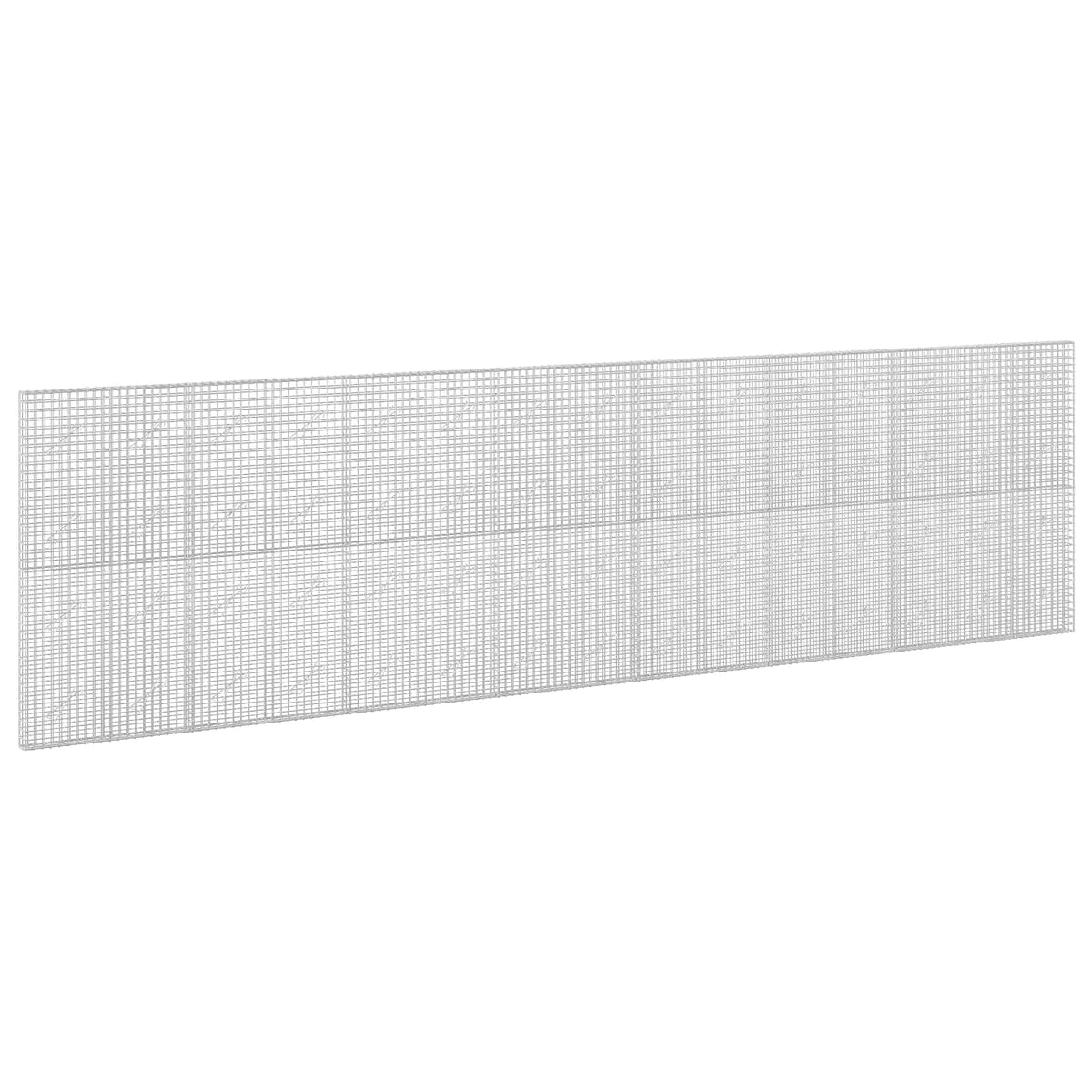 vidaXL Gabion z drutu 3,5 mm i siatką 5x5 cm 750x10x200 cm