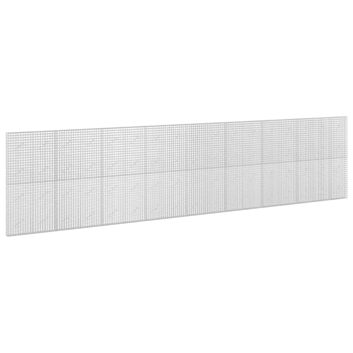 vidaXL Gabion z drutu 3,5 mm i siatką 5x5 cm 850x10x200 cm