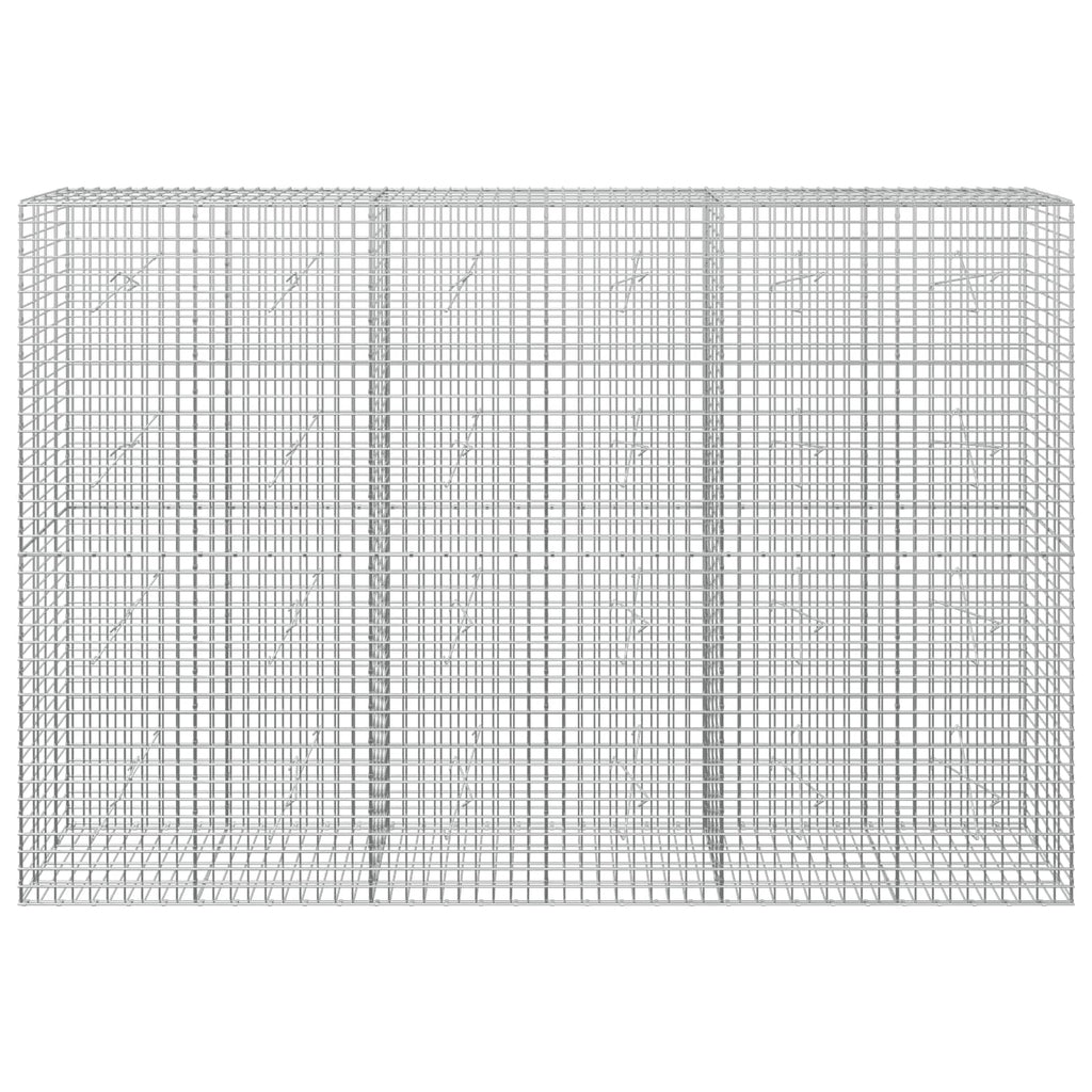 vidaXL Gabion z drutu 3,5 mm i siatką 5x5 cm 300x20x200 cm