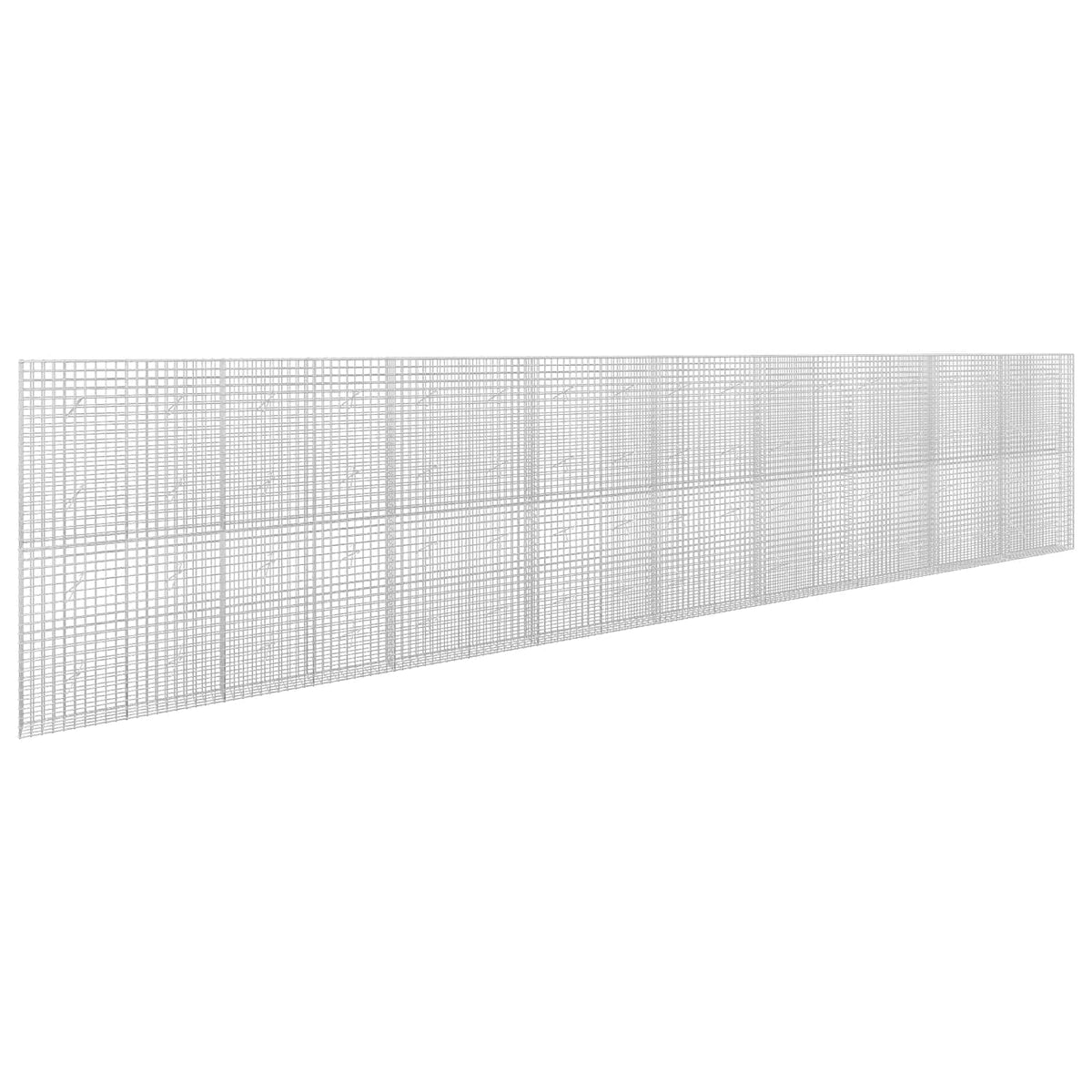 vidaXL Gabion z drutu 3,5 mm i siatką 5x5 cm 900x20x200 cm