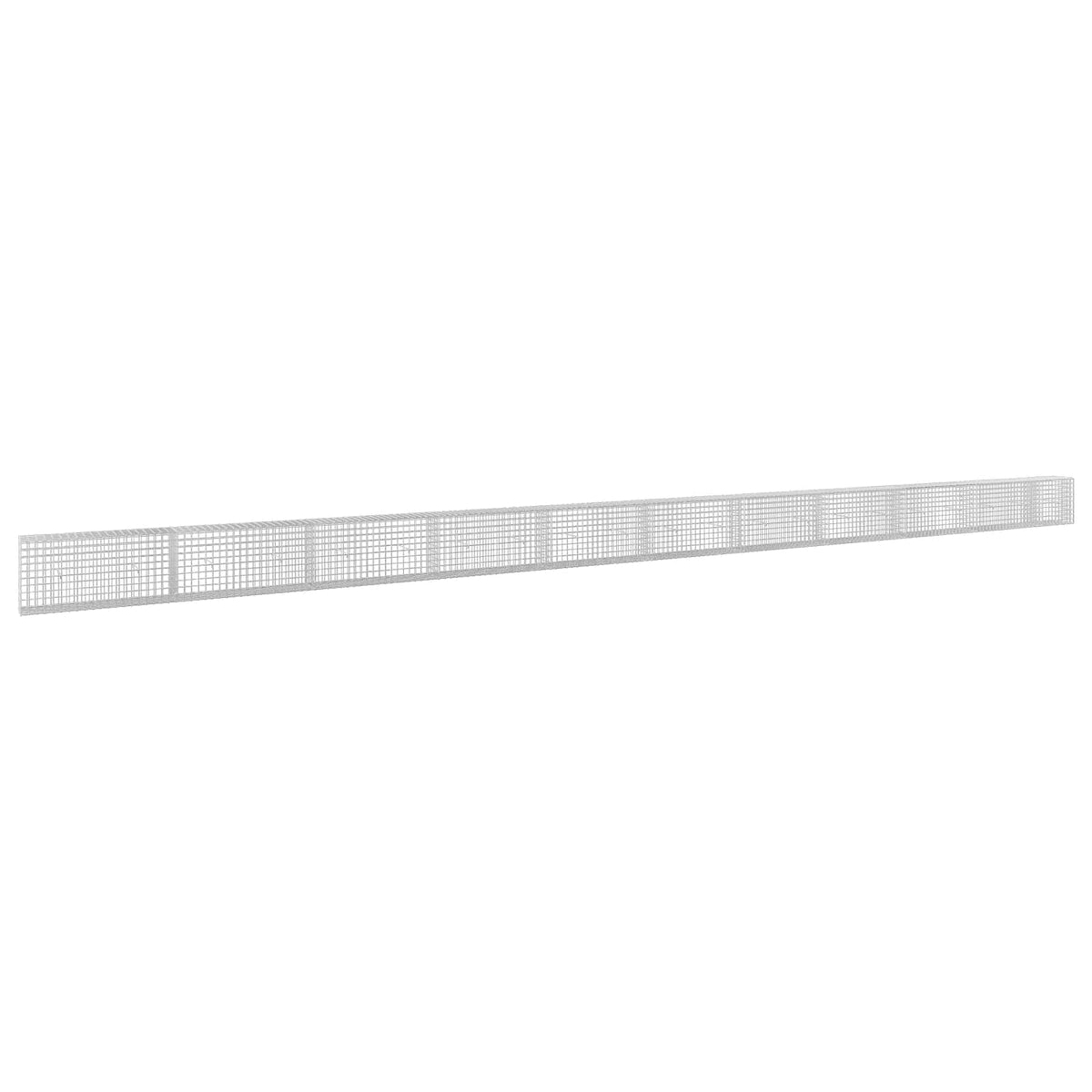 vidaXL Gabion z drutu 3,5 mm i siatką 5x5 cm 1050x30x50 cm