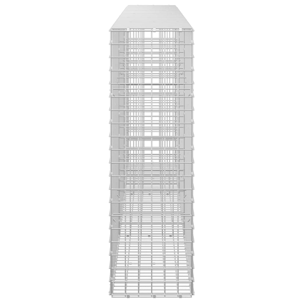 vidaXL Gabion z drutu 3,5 mm i siatką 5x5 cm 300x30x100 cm