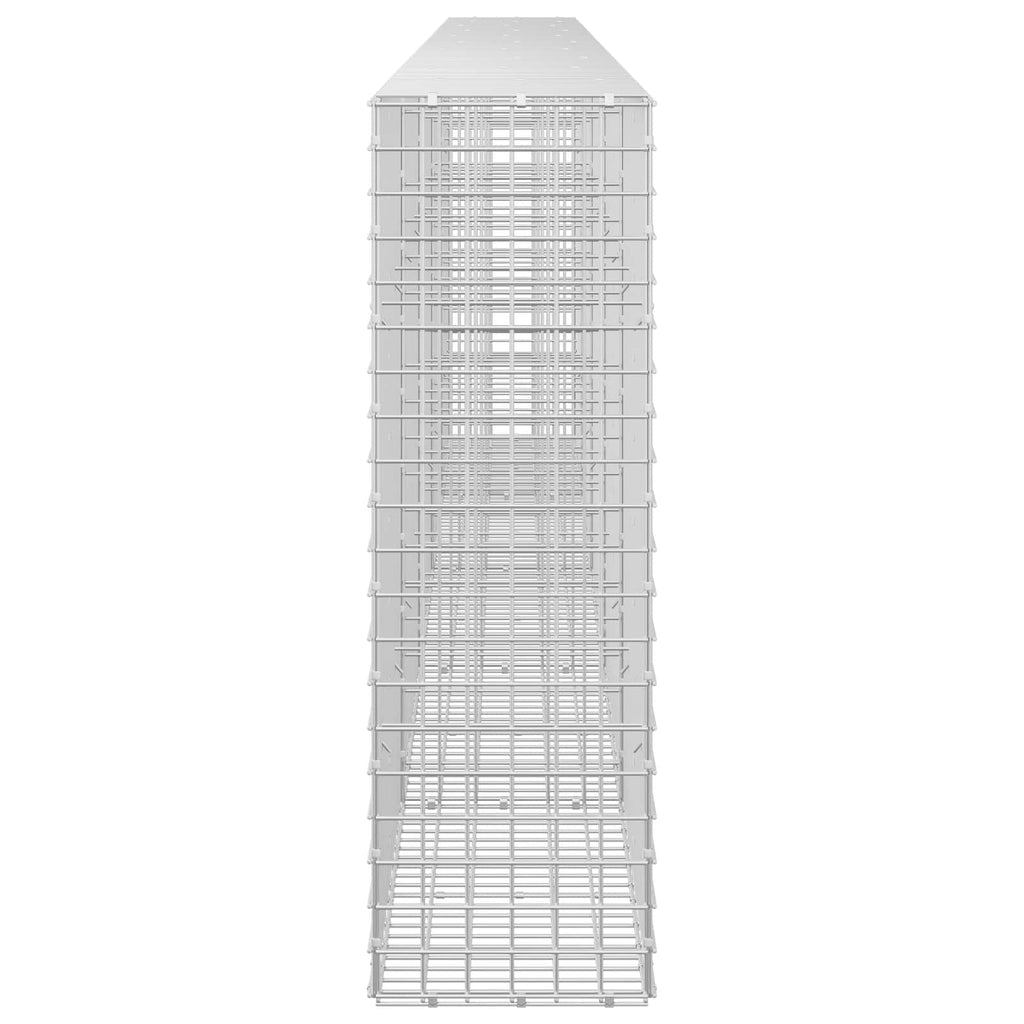 vidaXL Gabion z drutu 3,5 mm i siatką 5x5 cm 500x30x100 cm