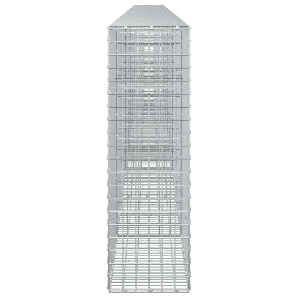 vidaXL Gabion z drutu 3,5 mm i siatką 5x5 cm 750x30x100 cm