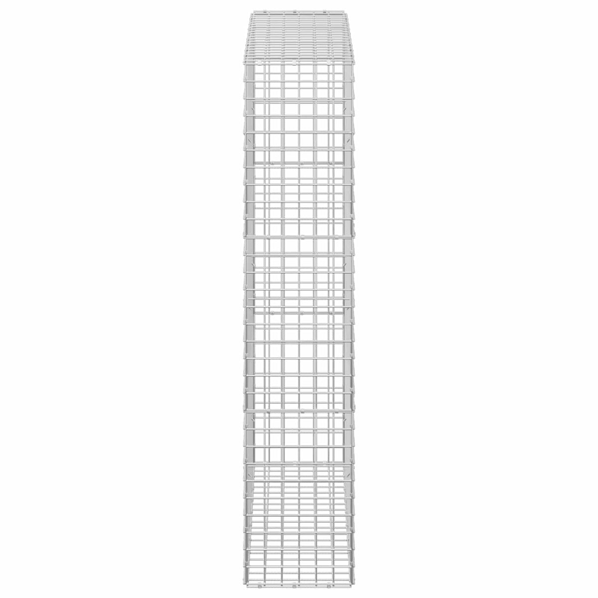 vidaXL Gabion z drutu 3,5 mm i siatką 5x5 cm 100x30x150 cm