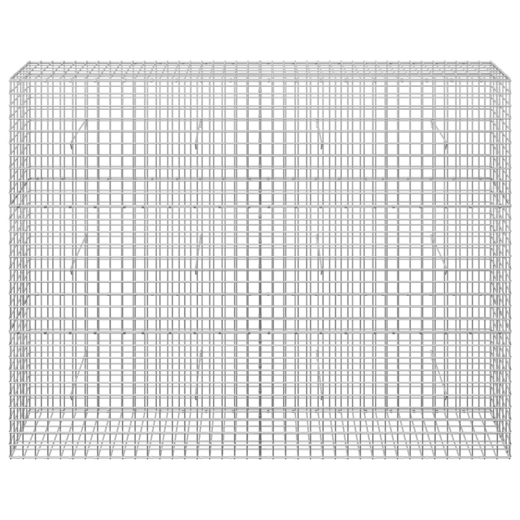 vidaXL Gabion z drutu 3,5 mm i siatką 5x5 cm 200x30x150 cm