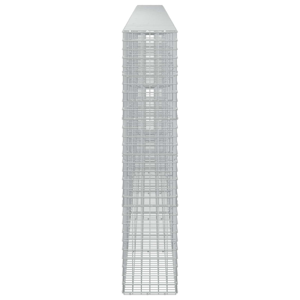 vidaXL Gabion z drutu 3,5 mm i siatką 5x5 cm 700x30x150 cm
