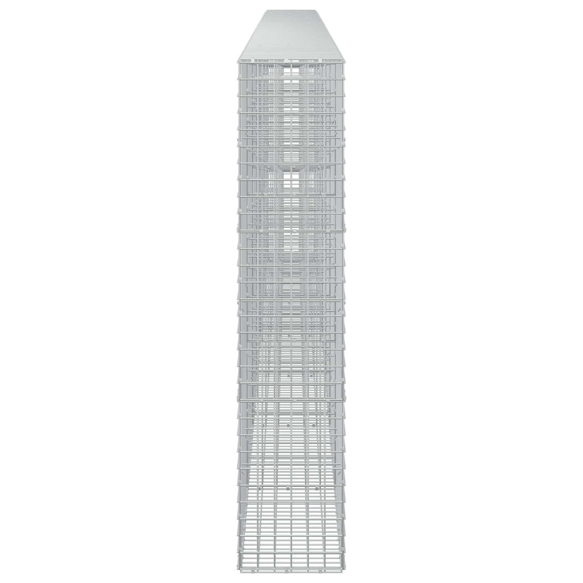 vidaXL Gabion z drutu 3,5 mm i siatką 5x5 cm 700x30x150 cm