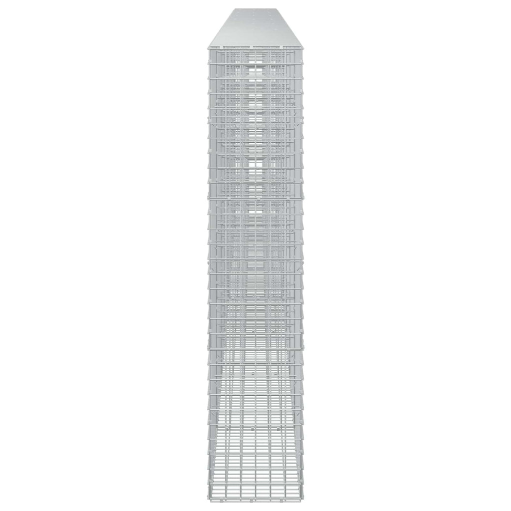 vidaXL Gabion z drutu 3,5 mm i siatką 5x5 cm 750x30x150 cm