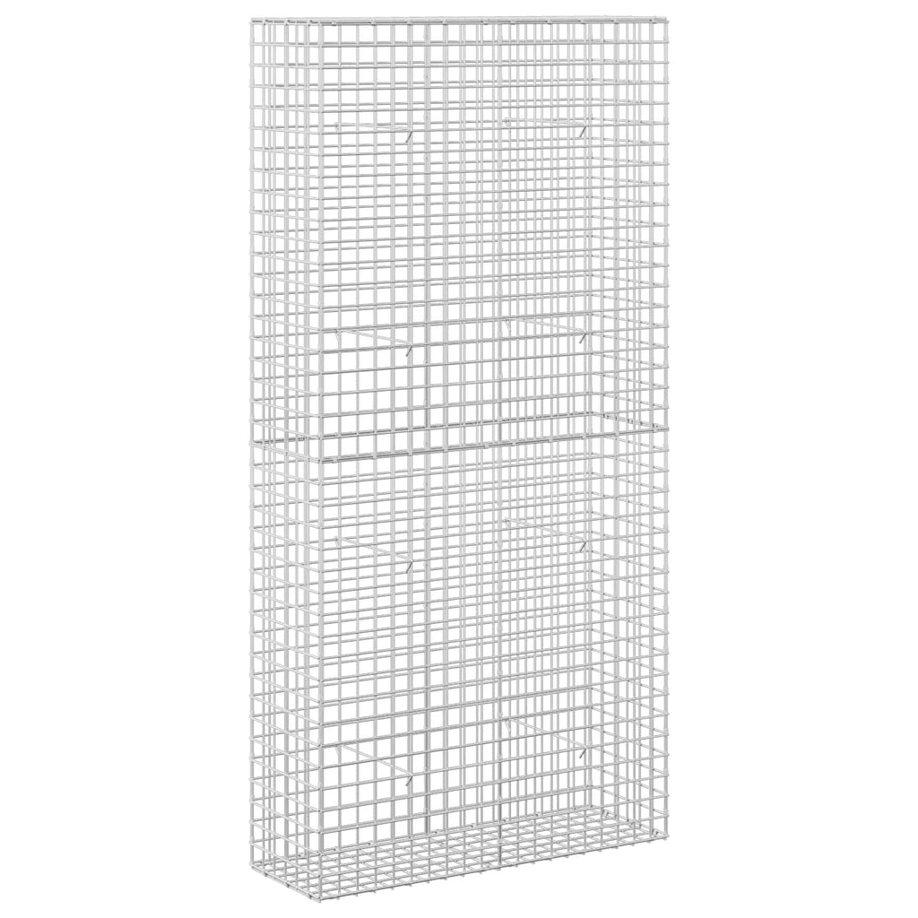 vidaXL Gabion z drutu 3,5 mm i siatką 5x5 cm 100x30x200 cm