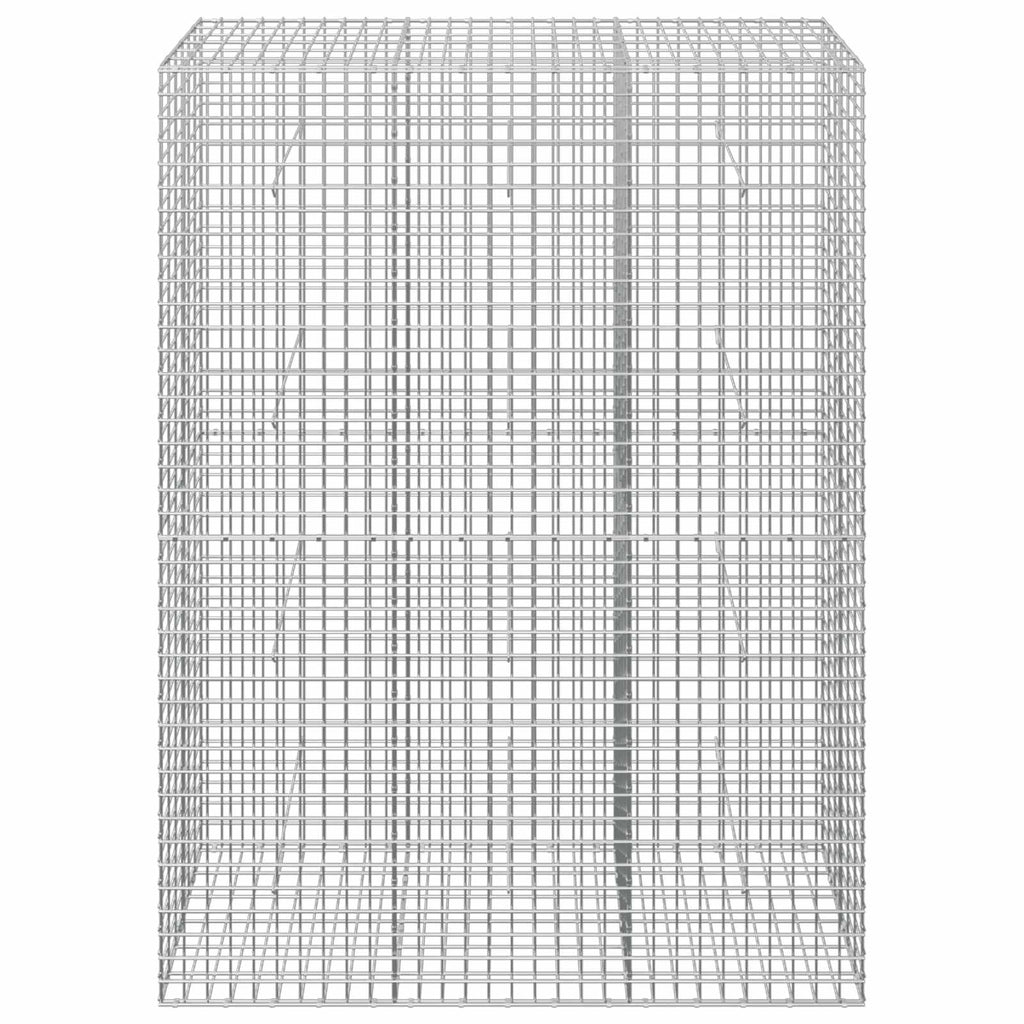 vidaXL Gabion z drutu 3,5 mm i siatką 5x5 cm 150x30x200 cm