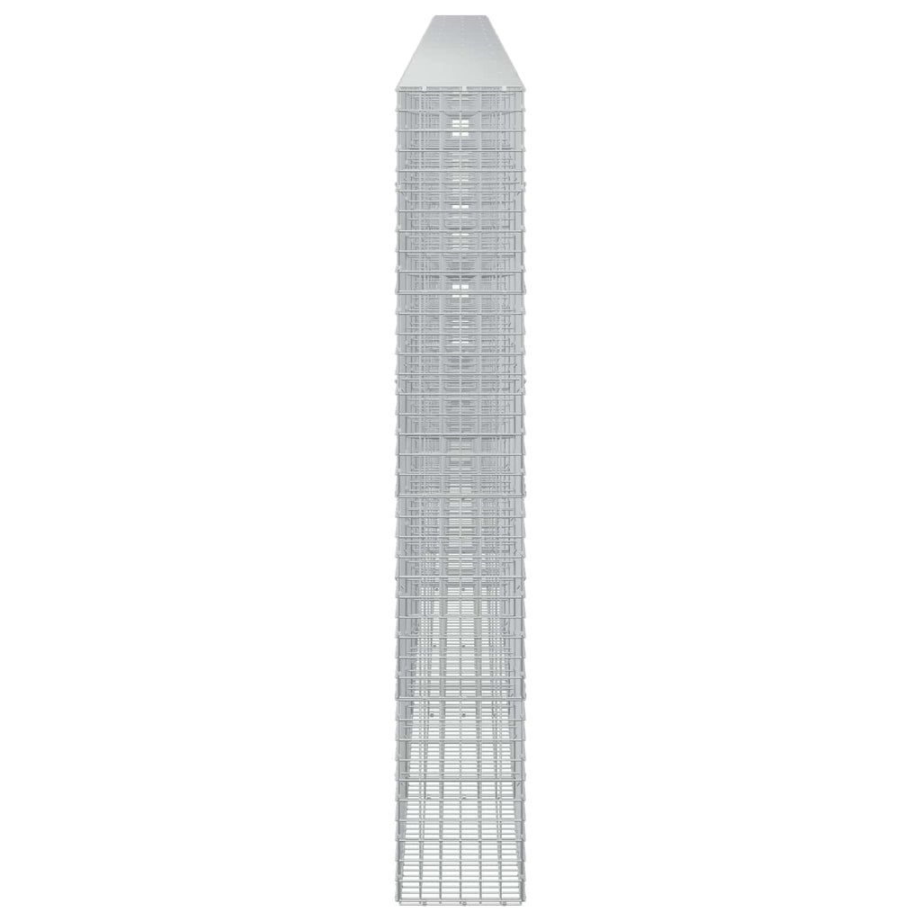 vidaXL Gabion z drutu 3,5 mm i siatką 5x5 cm 1100x30x200 cm