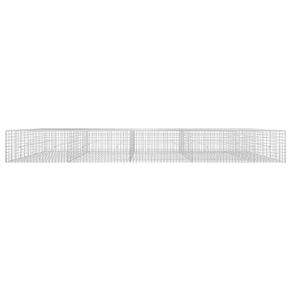 vidaXL Gabion z drutu 3,5 mm i siatką 5x5 cm 450x50x50 cm