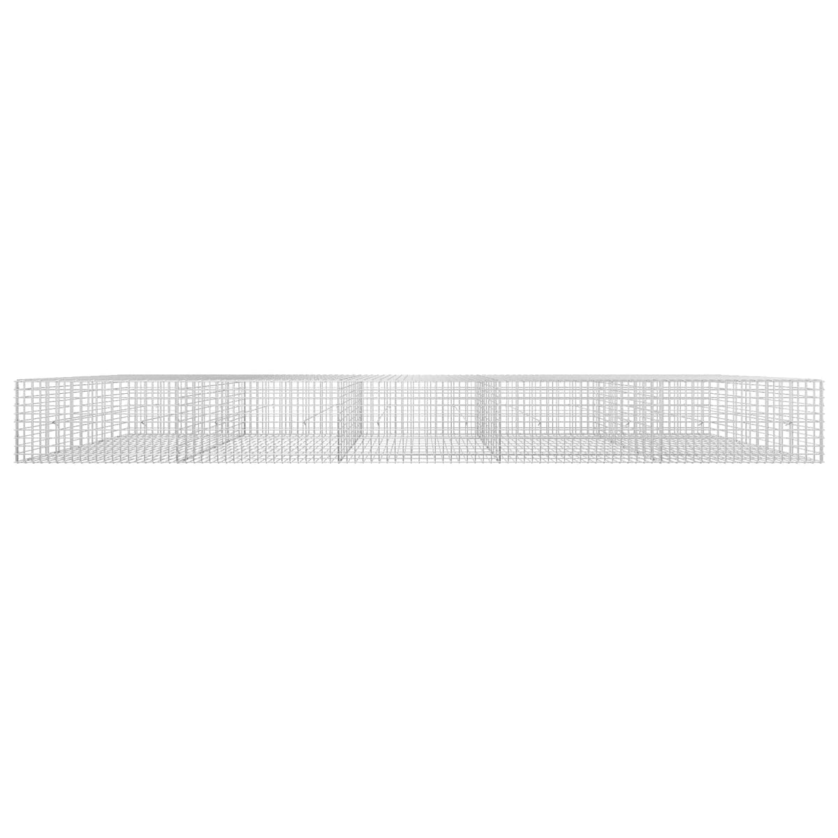 vidaXL Gabion z drutu 3,5 mm i siatką 5x5 cm 500x50x50 cm