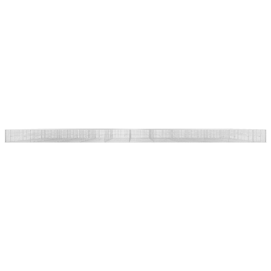 vidaXL Gabion z drutu 3,5 mm i siatką 5x5 cm 1050x50x50 cm