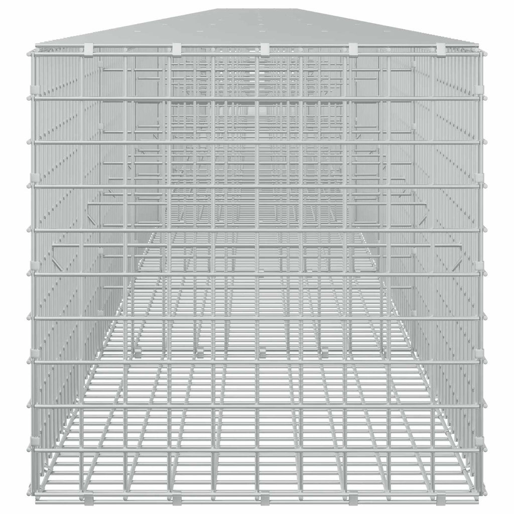 vidaXL Gabion z drutu 3,5 mm i siatką 5x5 cm 1100x50x50 cm