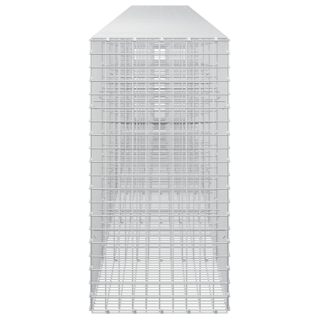 vidaXL Gabion z drutu 3,5 mm i siatką 5x5 cm 750x50x100 cm