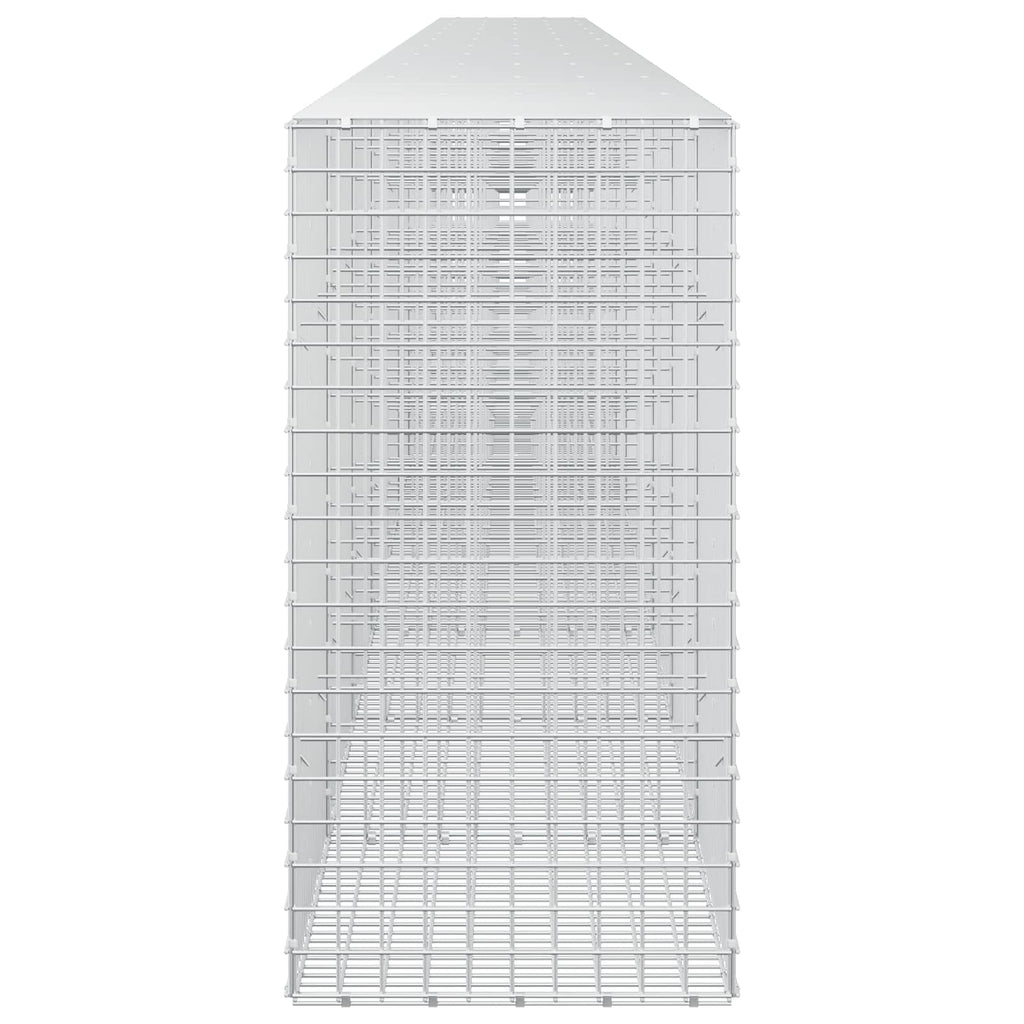 vidaXL Gabion z drutu 3,5 mm i siatką 5x5 cm 1100x50x100 cm