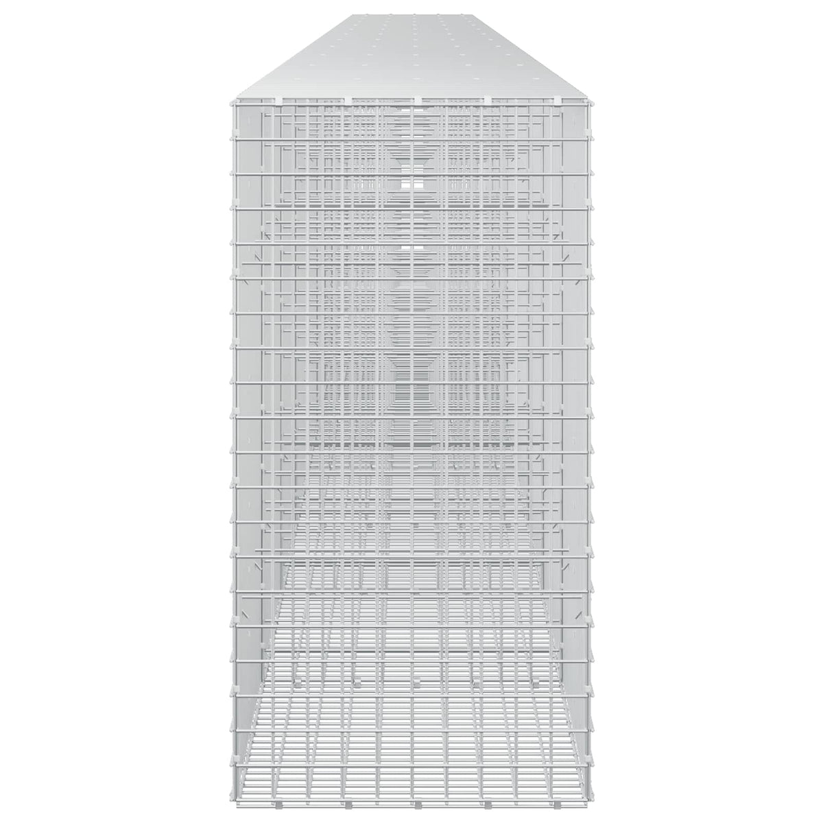 vidaXL Gabion z drutu 3,5 mm i siatką 5x5 cm 1150x50x100 cm
