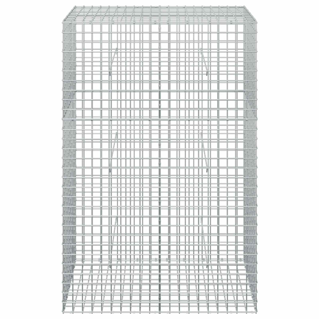vidaXL Gabion z drutu 3,5 mm i siatką 5x5 cm 100x50x150 cm