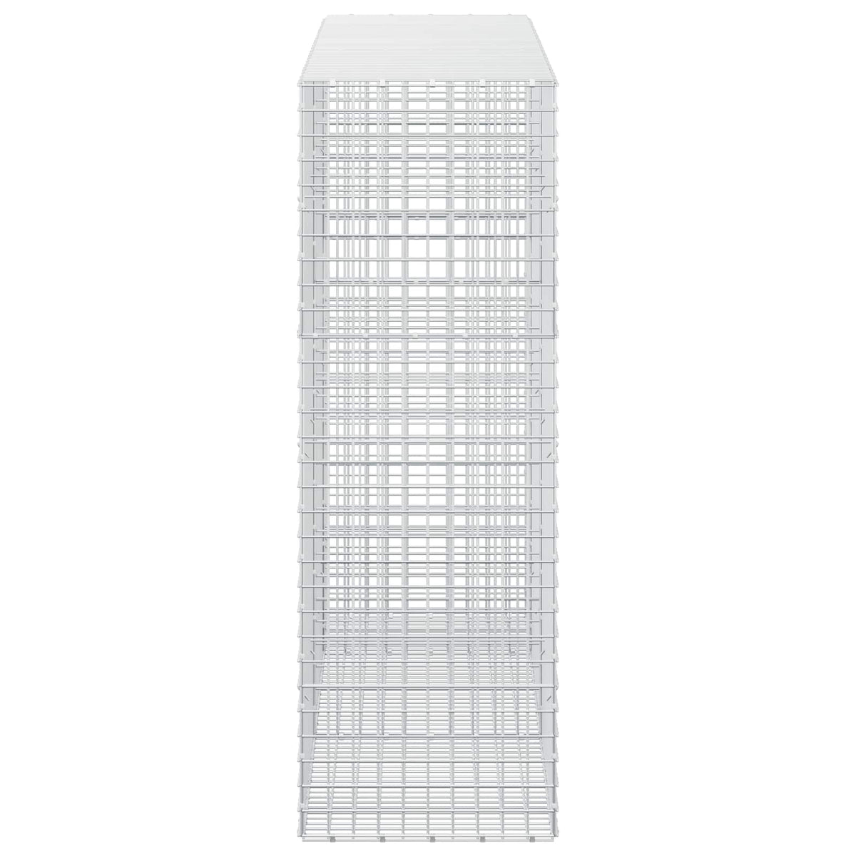 vidaXL Gabion z drutu 3,5 mm i siatką 5x5 cm 250x50x150 cm