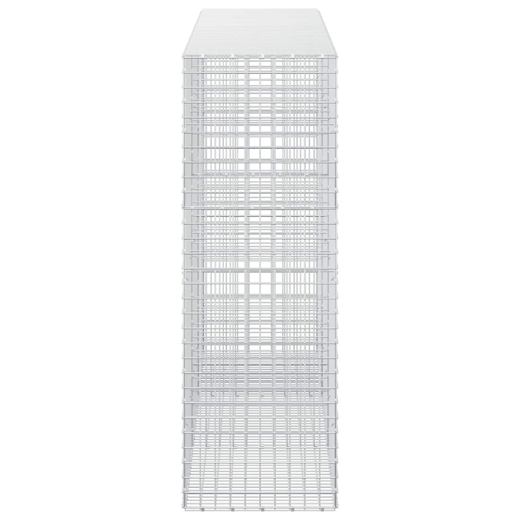 vidaXL Gabion z drutu 3,5 mm i siatką 5x5 cm 300x50x150 cm