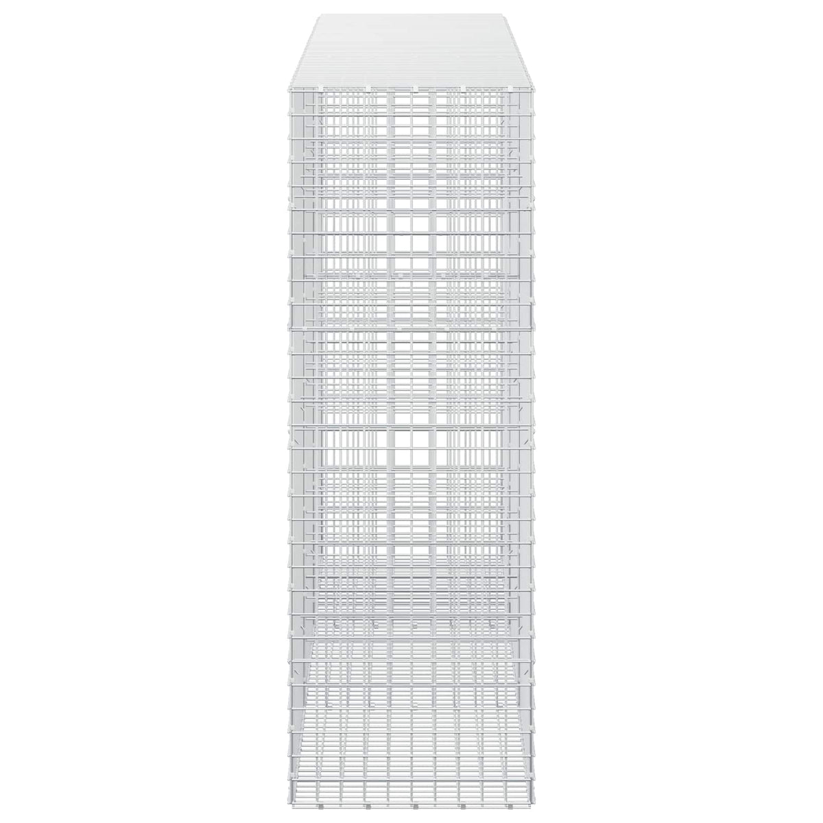 vidaXL Gabion z drutu 3,5 mm i siatką 5x5 cm 300x50x150 cm