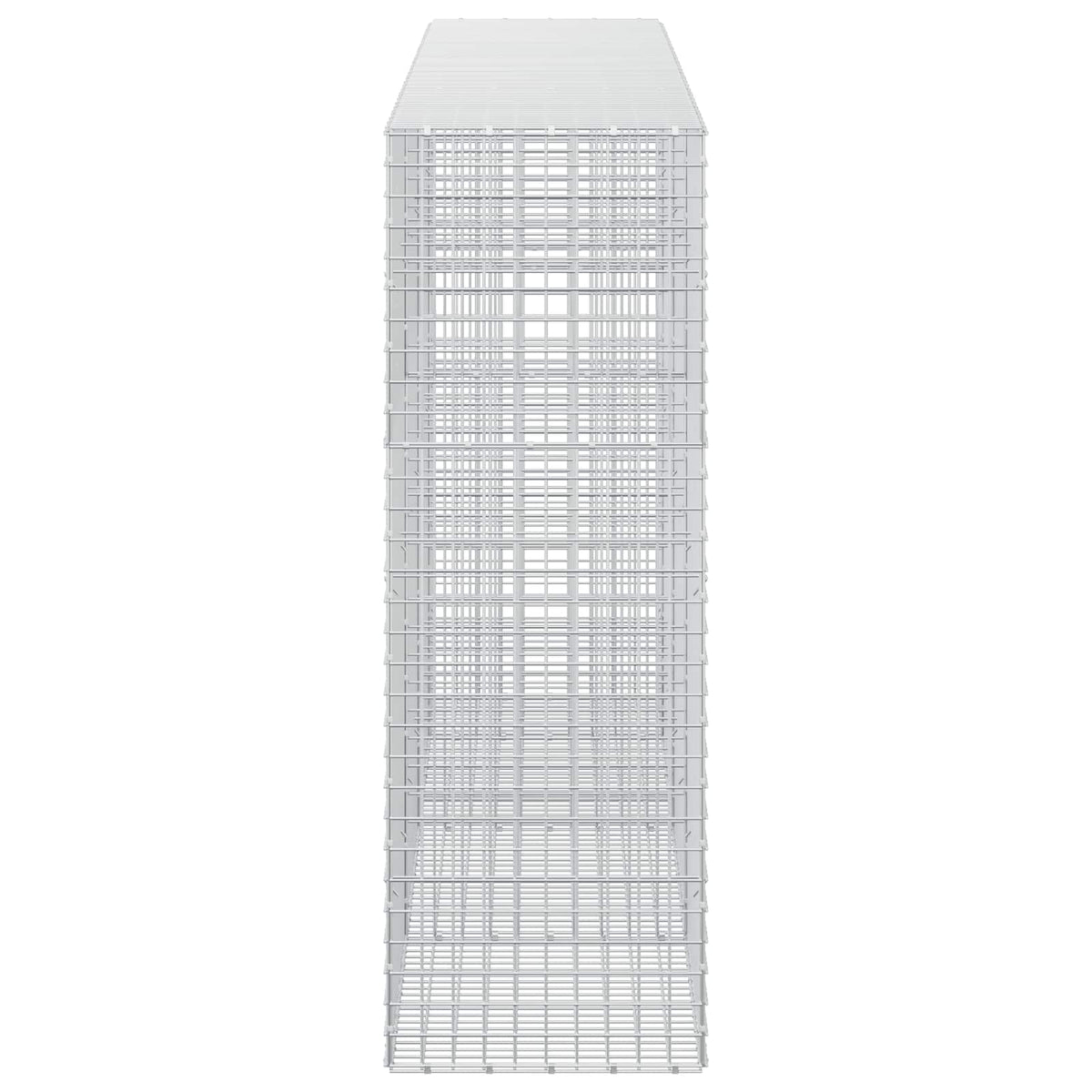 vidaXL Gabion z drutu 3,5 mm i siatką 5x5 cm 350x50x150 cm
