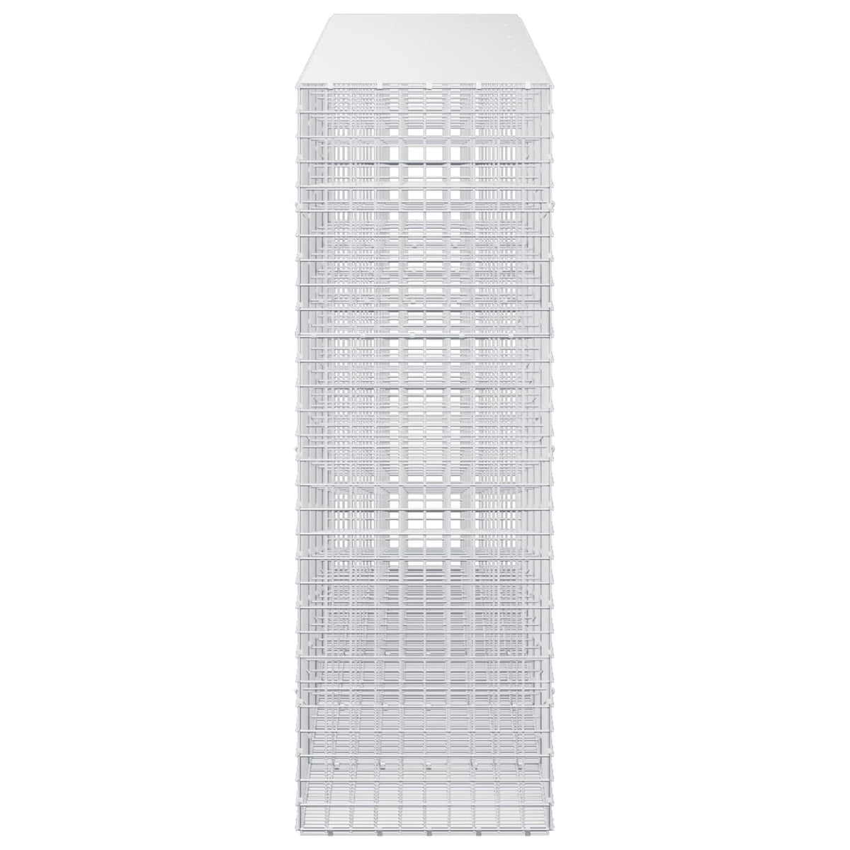vidaXL Gabion z drutu 3,5 mm i siatką 5x5 cm 500x50x150 cm