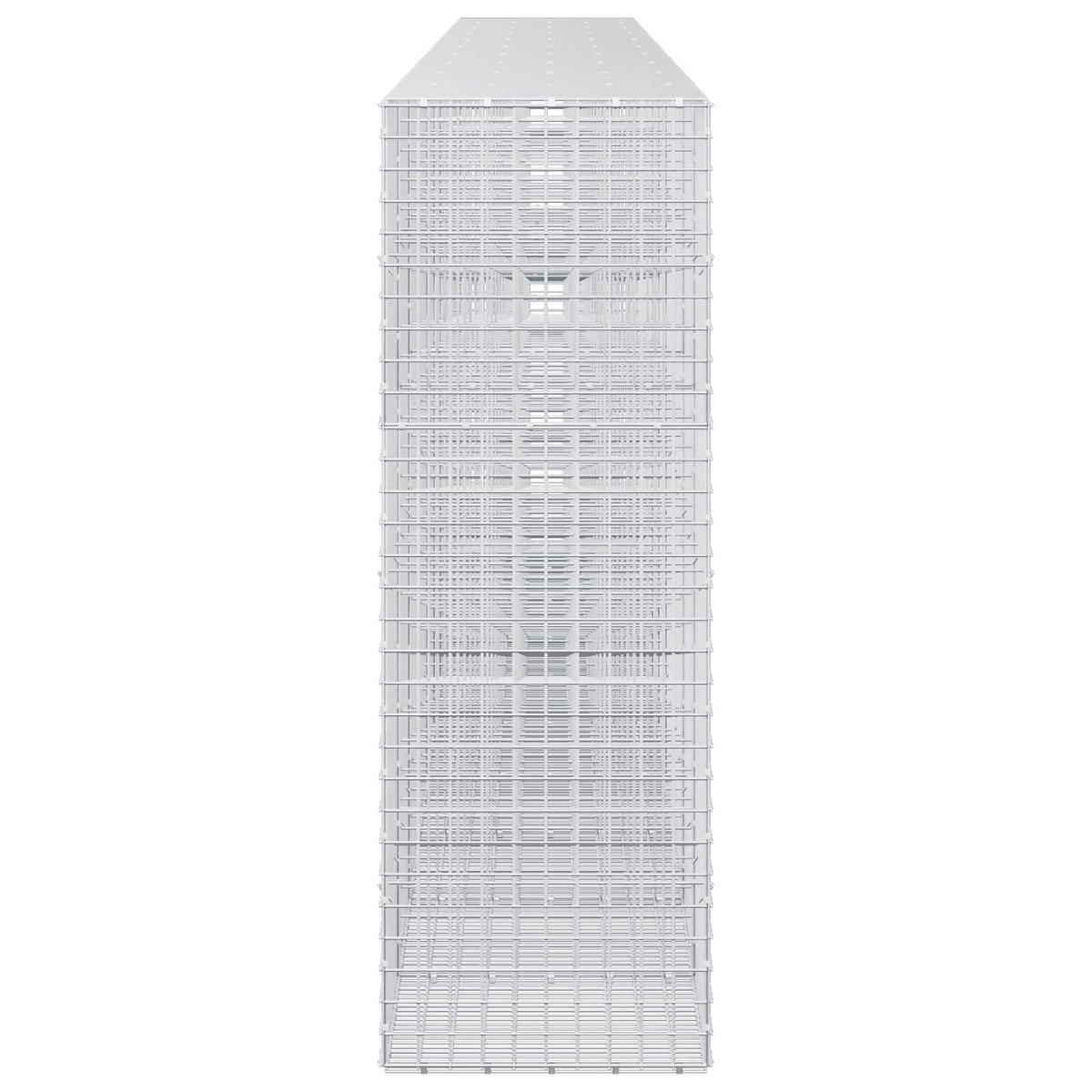 vidaXL Gabion z drutu 3,5 mm i siatką 5x5 cm 1000x50x150 cm