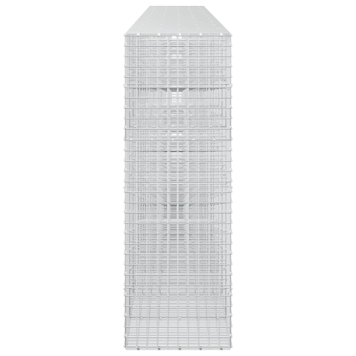 vidaXL Gabion z drutu 3,5 mm i siatką 5x5 cm 1050x50x150 cm