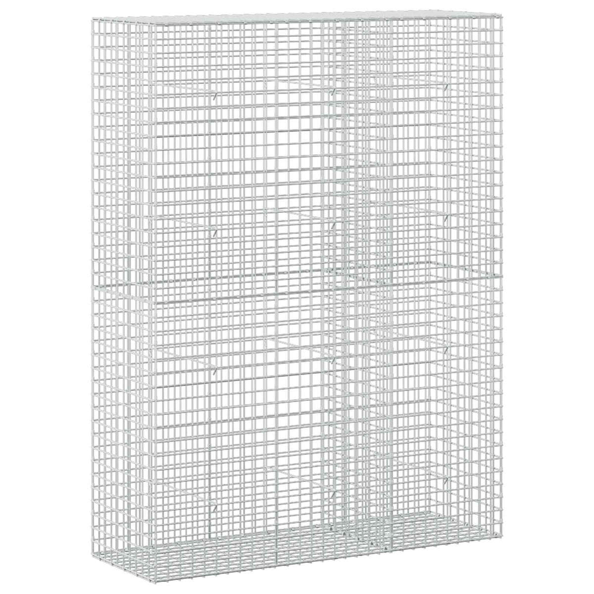 vidaXL Gabion z drutu 3,5 mm i siatką 5x5 cm 150x50x200 cm