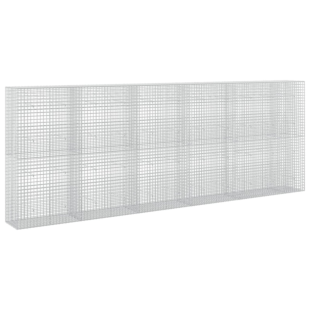 vidaXL Gabion z drutu 3,5 mm i siatką 5x5 cm 550x50x200 cm