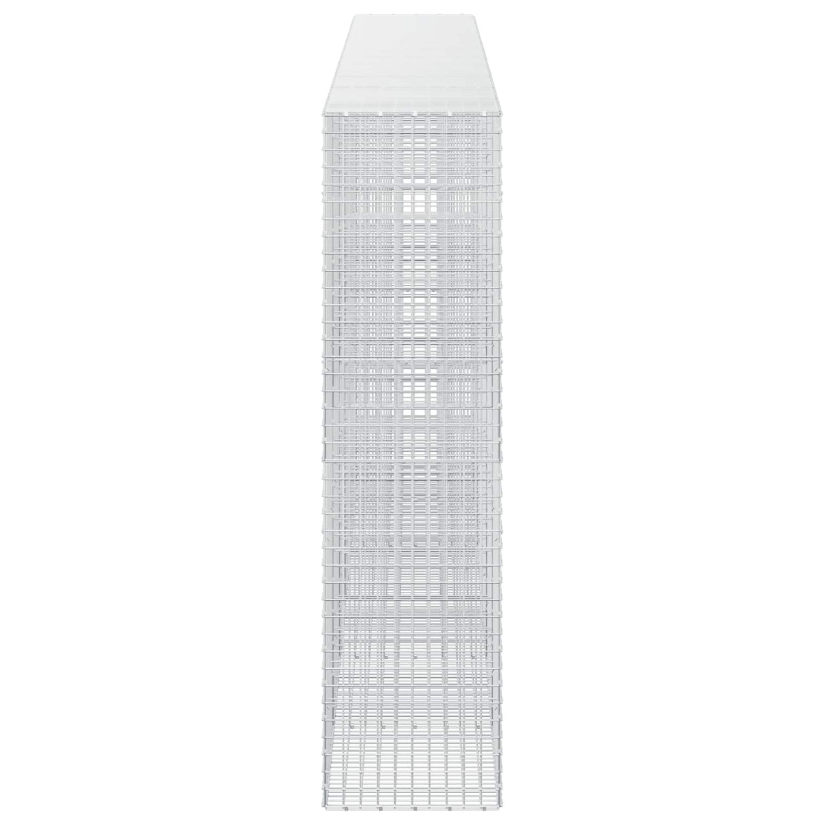 vidaXL Gabion z drutu 3,5 mm i siatką 5x5 cm 550x50x200 cm