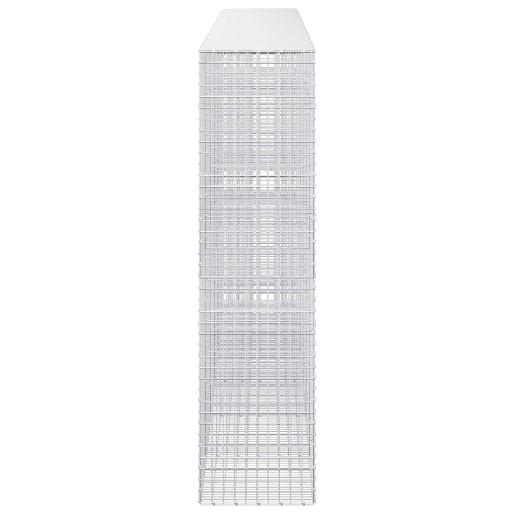 vidaXL Gabion z drutu 3,5 mm i siatką 5x5 cm 600x50x200 cm